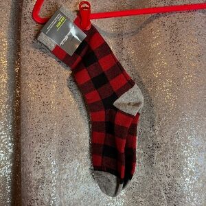 Eddie Bauer NWT buffalo plaid socks!